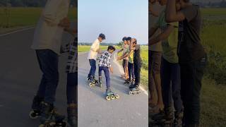 Skating crazy public reactions 😱😰skatersinline skatesskateboardskating shoesshortsyt shorts [upl. by Tteraj]