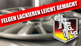 Felgen Lackieren leicht gemacht [upl. by Nudd]