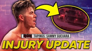 Sammy Guevara Stretchered Out Of ROH Tapings  MAJOR WWE Return Teased [upl. by Lezti]