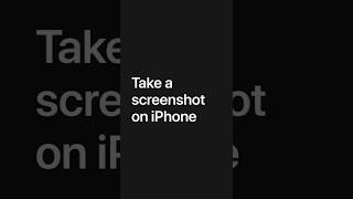 Take a screenshot on iPhone — Apple Support [upl. by Aiselad]