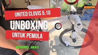 UNBOXING Sepeda United Clovis 510 2023 [upl. by Maddis]