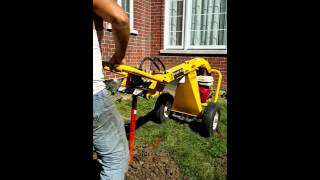 Groundhog HD99 Hydraulic Earthdrill [upl. by Jayne]