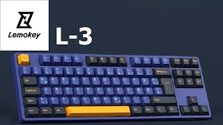 Lemokey L3  A 24 GHz QMK Custom Mechanical Keyboard [upl. by Hildie]