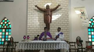 Holy Family Church Porvorim Goa  Holy Mass 21032020  7am [upl. by Rabelais]