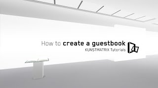 How to create a guestbook [upl. by Annid]