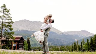 John amp Ellyces Wedding at Ten Mile Station Breckenridge CO  Highlights Video 4K [upl. by Ymaral525]