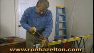 How to Install Weatherstripping Around a Door [upl. by Guenna333]