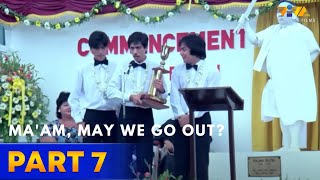 Maam May We Go Out PART 7  Digitally Enhanced Full Movie  Tito Sotto Vic Sotto Joey de Leon [upl. by Joannes]