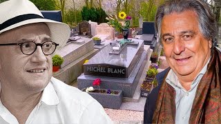 Michel Blanc enterré au PèreLachaise  Christian Clavier en larmes partage un nouvel hommage [upl. by Norb967]