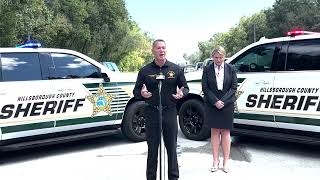 Sheriff Chronister Briefs Media on Tragic Fatal Crash Involving an Off Duty Deputy [upl. by Naitsirhk]