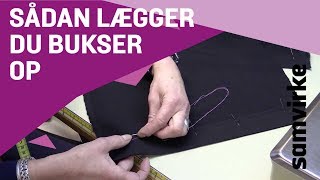 Sådan lægger du bukser op [upl. by Klecka971]