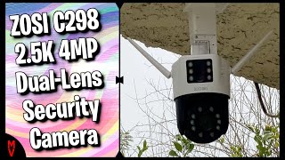 Zosi C298 25K 4MP DualLens Security Camera  MumblesVideos Product Review [upl. by Vickey]