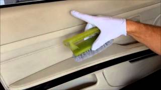 Car leather cleaning BMW [upl. by Stark]