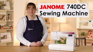 Janome Sewist 740DC Sewing Machine Review [upl. by Hailed78]