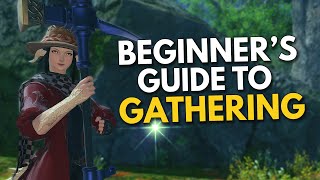 Beginners Guide to Gathering BotanistMiner in FFXIV [upl. by Ynohta]