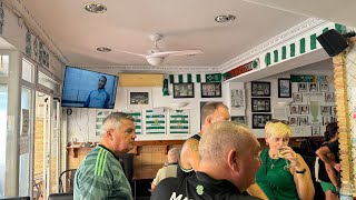 Celtic Vs Rangers preGame from the hoops bar [upl. by Lahcim]