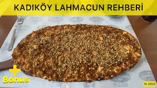 Kadıköy Lahmacun Rehberi [upl. by Sila]