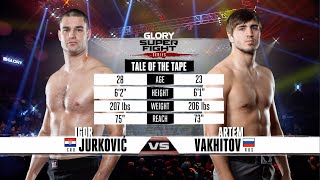 GLORY 16 Igor Jurkovic v Artem Vakhitov [upl. by Cote130]