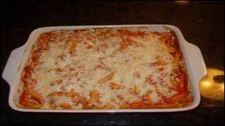 Recipe Baked Ziti [upl. by Ayhay]