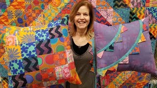 KAFFE FASSETT PILLOWS  YouTube Quilt Giveaway [upl. by Ahtram511]