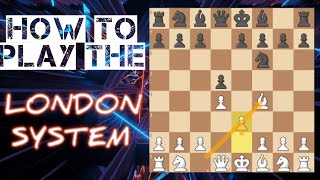 London System  Chess Opening Tutorial [upl. by Fairfax]