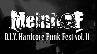 MEINHOF live at DIY Hardcore Punk Fest Vol 11 [upl. by Lilith796]