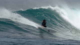 Beau Cram surfing on a Chris Christenson Long Fish Phish [upl. by Ashmead292]