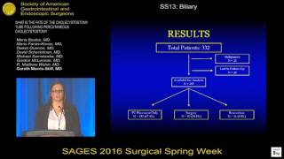 WHAT IS THE FATE OF THE CHOLECYSTOSTOMY TUBE FOLLOWING PERCUTANEOUS CHOLECYSTOSTOMY [upl. by Ahsaelat]