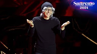 Sanremo 2024  Il monologo di Giovanni Allevi sul palco dellAriston [upl. by Gautier572]