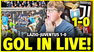 😱 CLAMOROSOOO GOL DI MARUSIC IN LIVE LAZIOJUVENTUS 10 GIUSTO COSI LE DEVE PERDERE TUTTE‼️ [upl. by Liban219]