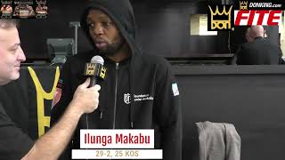 Ilunga Junior Makabu talks about his Title fight with Noel Mikaelian [upl. by Kiele]