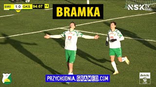 tvnskpl bramka MKS Świt Nowy Dwór Maz  GKS Bełchatów 10 00 20241103 1300 3LIGA15 [upl. by Herodias659]