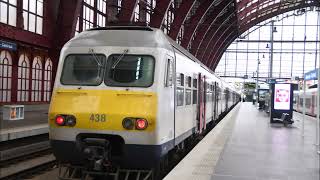 Belgium Trainspotting SNCB in Brussels amp Antwerp Trains in the most Beautiful station in the World [upl. by Estella]