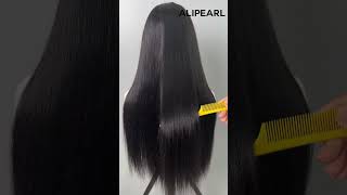 live video must have silky straight lace wig 😻alipearlhair shorts [upl. by Llennaj]