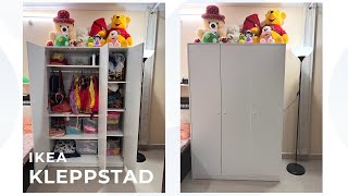 IKEA KLEPPSTAD  IKEA HYDERABAD  IKEA WARDROBE  DIY  MINNIES HOME [upl. by Sokim]