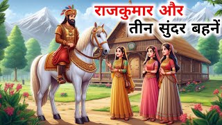 राजकुमार और तीन सुंदर बहनें  Rajkumar Aur Teen Sundar Bahane  Hindi Moral Story [upl. by Enattirb]