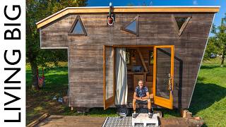 The Bonsai Tiny House Spectacular Design In An Ultra Small Home [upl. by Kachine]