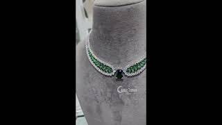 Luxury Emerald Choker Necklace For Women [upl. by Suiratnauq]