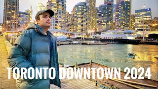 Toronto Downtown Vlog 2024 🇨🇦🇨🇦 Canada  Devansh India [upl. by Arretal]