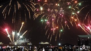 Réveillon 2024  Queima de Fogos na Praia de Copacabana com Orquestra Sinfônica  Rio de Janeiro [upl. by Doraj]