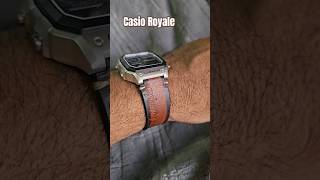 Casio AE1200 on bespoke leather strap Casio Royale casioae1200 [upl. by Ailecec]