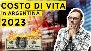 VIVERE in ARGENTINA  COSTO della VITA 2023 parte3  1€  a ARS 1000 entro dicembre [upl. by Anil473]