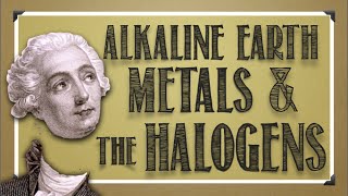 Periodic Table Alkaline Earth Metals amp Halogens [upl. by Anaylil]