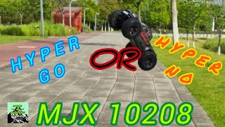 MJX 10208 LIGHT BASHING SPEED RUN PLAY IN THE PARK AND REVIEW IS IT A HYPER GO OR A HYPER NO [upl. by Haimorej]