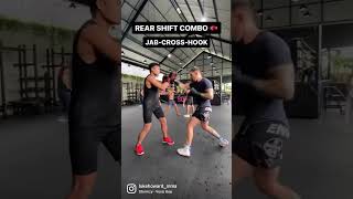 Boxing How to use the D’Amato Shift Moving Backwards boxing boxingtraining boxingdrills [upl. by Cirala]