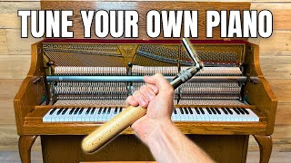 How to tune a piano  Beginner’s Guide free 1hr course [upl. by Kinnie]