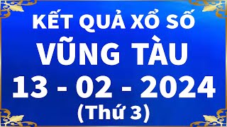 Xổ số Vũng Tàu ngày 13 tháng 2  XSVT  SXVT  KQXSVT  XSVTAU  Xổ số kiến thiết Vũng Tàu hôm nay [upl. by Ennovehs]