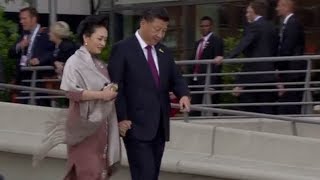 President Xi Jinping and his wife attend concert on sidelines of G20 [upl. by Acilejna]