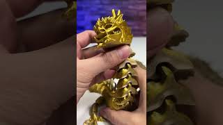 Magic with 3D Printer Cool Filament Articulated Dragon [upl. by Giefer]