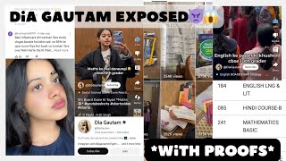 DIA GAUTAM EXPOSED with proofs real result revealed 😱👿 diagautam exposed studyvloggers [upl. by Hajin]